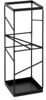 HAKU Möbel Schirmständer 19573 schwarz, Stahl