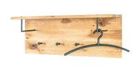 HAKU Möbel Wandgarderobe 22359 braun Holz 4 Haken 80,0 x 30,0 cm, 1 St.