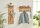 HAKU Möbel Wandgarderobe 22359 braun Holz 4 Haken 80,0 x 30,0 cm, 1 St.