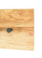 HAKU Möbel Wandgarderobe 22358 braun Holz 7 Haken 80,0 x 20,0 cm, 1 St.