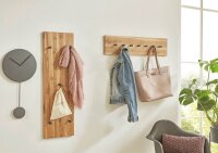 HAKU Möbel Wandgarderobe 22358 braun Holz 7 Haken 80,0 x 20,0 cm, 1 St.