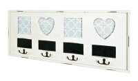 HAKU Möbel Wandgarderobe 28320 weiß Holz 4...