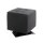 HAKU Möbel Wohnzimmer-Hocker 30588 schwarz Kunstleder, 1 St.