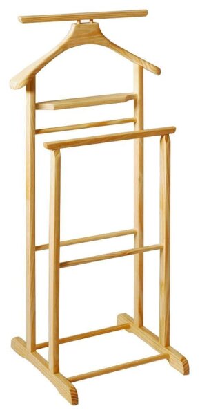 HAKU Möbel Herrendiener 30369 braun Holz 47,0 x 102,0 cm, 1 St.