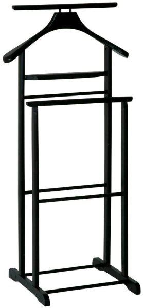 HAKU Möbel Herrendiener 30569 schwarz Holz 47,0 x 102,0 cm, 1 St.