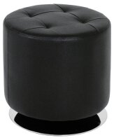 HAKU Möbel Wohnzimmer-Hocker 30580 schwarz...