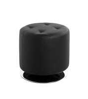 HAKU Möbel Wohnzimmer-Hocker 30580 schwarz...