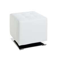 HAKU Möbel Wohnzimmer-Hocker 30688 weiß...