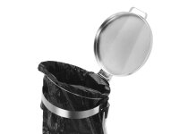 Hailo ProfiLine MSS Design XXXL Müllsackständer 120,0 l silber, 1 St.