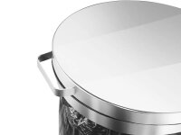 Hailo ProfiLine MSS Design XXXL Müllsackständer 120,0 l silber, 1 St.