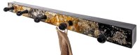 HAKU Möbel Wandgarderobe 32568 gold Metall 5 Haken 75,0 x 11,0 cm, 1 St.