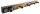 HAKU Möbel Wandgarderobe 32568 gold Metall 5 Haken 75,0 x 11,0 cm, 1 St.