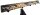 HAKU Möbel Wandgarderobe 32569 gold Metall 9 Haken 115,0 x 11,0 cm, 1 St.