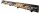 HAKU Möbel Wandgarderobe 32569 gold Metall 9 Haken 115,0 x 11,0 cm, 1 St.