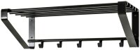 HAKU Möbel Wandgarderobe 32502 schwarz Metall 5...
