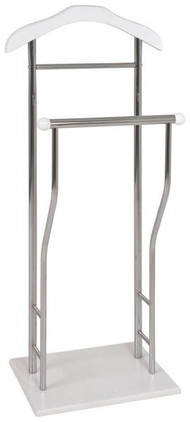 HAKU Möbel Herrendiener 38349 weiß Metall 45,0 x 110,0 cm, 1 St.