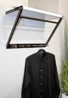 HAKU Möbel Wandgarderobe 32849 weiß Holz 6...