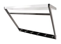 HAKU Möbel Wandgarderobe 32849 weiß Holz 6...