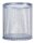 Zeller Stiftehalter Meshline alufarben Metall, lackiert 8,3 x 8,3 x 9,5 cm