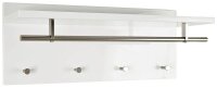 HAKU Möbel Wandgarderobe 42317 weiß Holz 4...