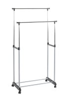 HAKU Möbel Rollgarderobe 44535 schwarz Metall 80,0 x...