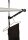HAKU Möbel Rollgarderobe 44545 schwarz Metall 94,0-160,0 x 103,0-170,0 cm, 1 St.