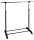 HAKU Möbel Rollgarderobe 44530 schwarz Metall 94,0-145,0 x 95,0-170,0 cm, 1 St.