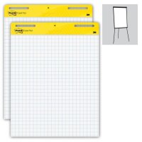 Post-it® Flipchart-Papier Super Sticky Meeting Chart...