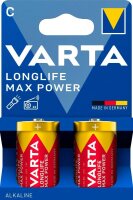 VARTA Batterien LONGLIFE Max Power Alkali-Mangan Baby C...