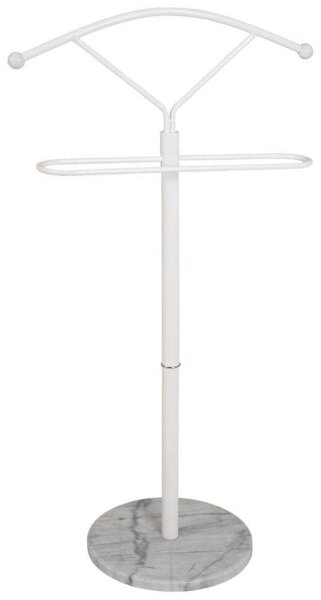 HAKU Möbel Herrendiener 81303 weiß Metall 50,0 x 105,0 cm, 1 St.