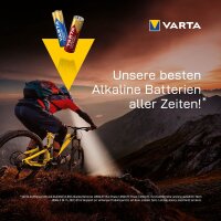 VARTA Batterien LONGLIFE Power Cube Alkali-Mangan Mignon AA 1,5 V, 12 St.