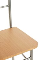 HAKU Möbel Herrendiener 80788 grau Metall 46,0 x 119,0 cm, 1 St.
