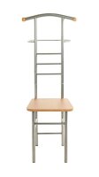 HAKU Möbel Herrendiener 80788 grau Metall 46,0 x 119,0 cm, 1 St.