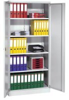 Gürkan Stahlschrank 100064 lichtgrau 4...