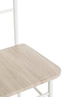 HAKU Möbel Herrendiener 80088 weiß Metall 46,0 x 119,0 cm, 1 St.
