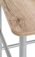 HAKU Möbel Herrendiener 81950 grau Metall 46,0 x 109,0 cm, 1 St.