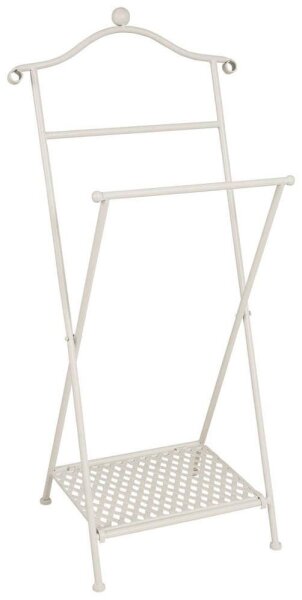 HAKU Möbel Herrendiener 81316 weiß Metall 46,0 x 98,0 cm, 1 St.