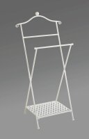 HAKU Möbel Herrendiener 81316 weiß Metall 46,0 x 98,0 cm, 1 St.