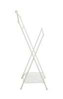 HAKU Möbel Herrendiener 81316 weiß Metall 46,0 x 98,0 cm, 1 St.
