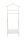HAKU Möbel Herrendiener 81316 weiß Metall 46,0 x 98,0 cm, 1 St.