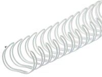 LMG Drahtbinderücken weiß für 65 Blatt,...