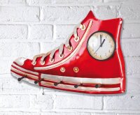 HAKU Möbel Wandgarderobe 89405 Sneaker Metall 5...