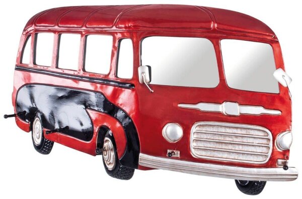HAKU Möbel Wandgarderobe 89947 Bus Metall 5 Haken 79,0 x 45,0 cm, 1 St.