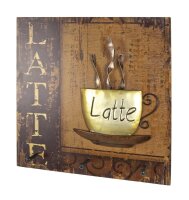 HAKU Möbel Wandgarderobe 89938 Kaffeetasse Holz 3...