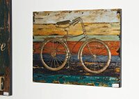 HAKU Möbel Wandgarderobe 89951 Fahrrad Holz 4 Haken...