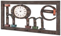 HAKU Möbel Wandgarderobe 89959 Schriftzug Home Holz...