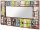HAKU Möbel Wandgarderobe 89992 Schriftzug Holz 4 Haken 80,0 x 52,0 cm, 1 St.