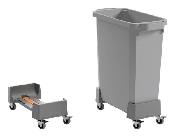 DURABLE Fahrgestell für Mülleimer DURABIN 60L rPP, 1 St.