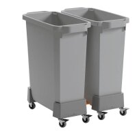 DURABLE Fahrgestell für Mülleimer DURABIN 60L rPP, 1 St.