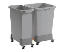 DURABLE Fahrgestell für Mülleimer DURABIN 90L rPP, 1 St.